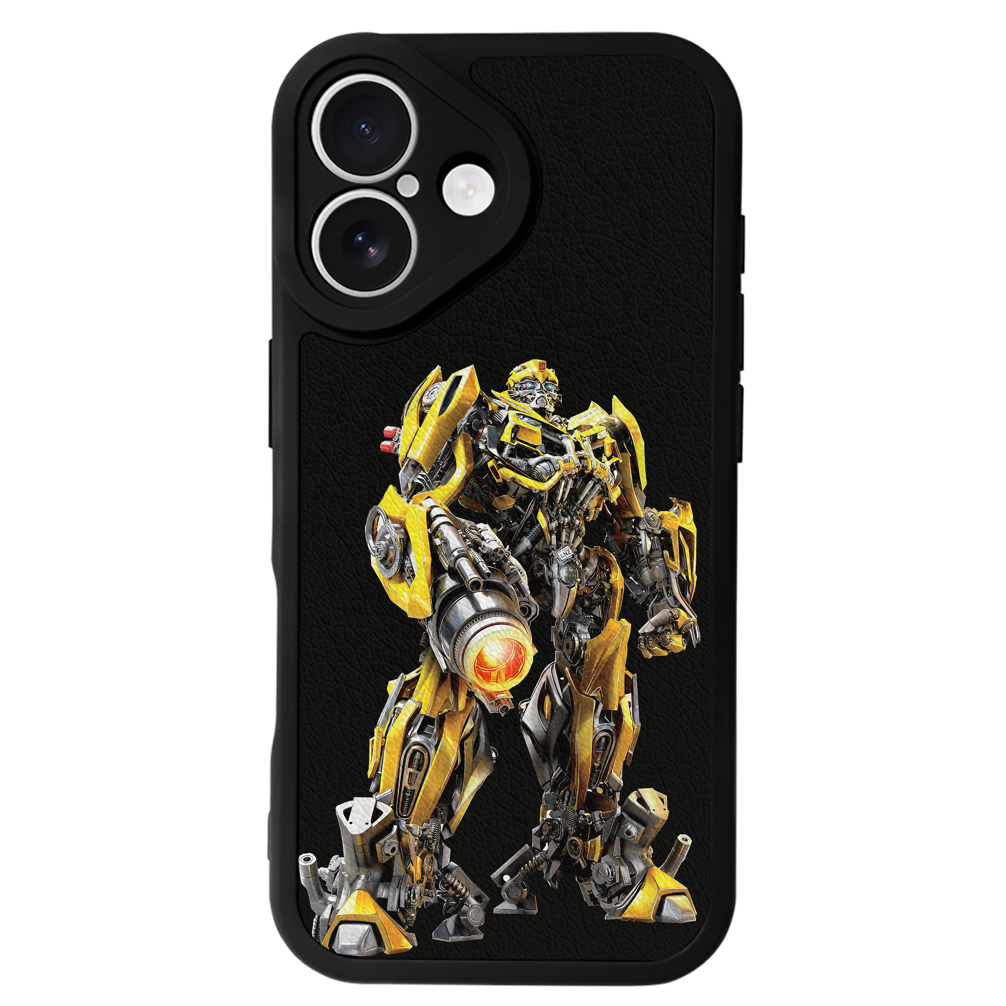 （画像用） Transformers トランスフォーマー 【iPhone 16シリーズ対応】シリコンスマホケース（レザー調） 材質：シリコン